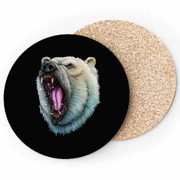 Discover Angry Polar Bear Coasters