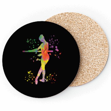 Discover Ballet Dancer Colorsplash Ballerina Coasters