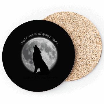 Discover wolf mom always care about his children Coasters