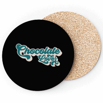 Discover Chocolate Lover Retro Vintage Coasters