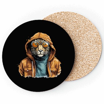 Discover Street Style African Leopard | Leopard Lovers Coasters