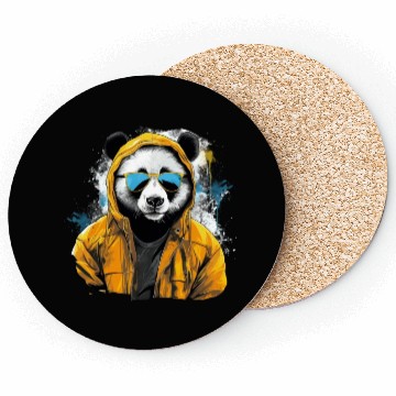 Discover Street Style Giant Panda | Panda Lovers Coasters