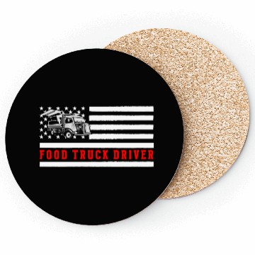 Discover Fast Food Dining Festival Grill Coasters