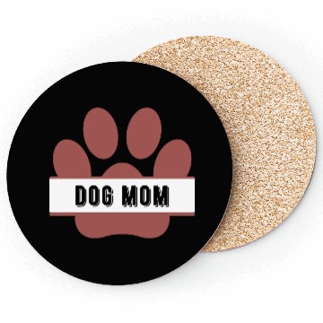 Discover Dog mom Coasters