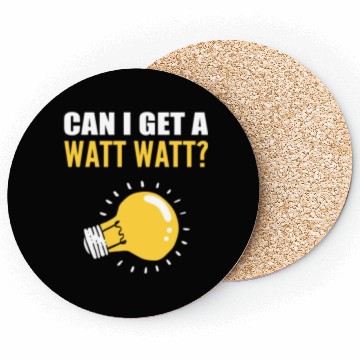 Discover Watt Watt? Professional Lineman Gift Coasters