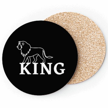 Discover Lion King Wildcat Big Cat Predator Feline Gift Coasters