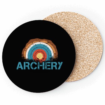 Discover Retro Vintage Archery Hunting Bow And Arrow Coasters