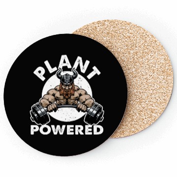 Discover Gym Vegan Plant Powered Workout Coasters