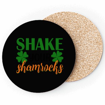 Discover Shake Your Shamrocks Four Leaf Clover Irish Coasters