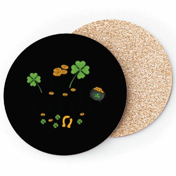 Discover Be Irish Four Leaf Clover Irish Ireland Coasters