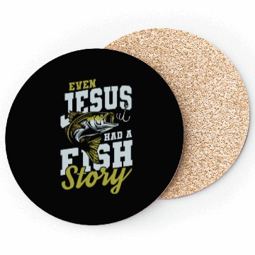 Discover Jesus had fish story Coasters