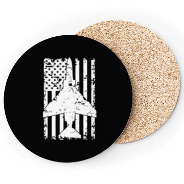 Discover F 4 Phantom II Fighter Jet Patriotic Coasters