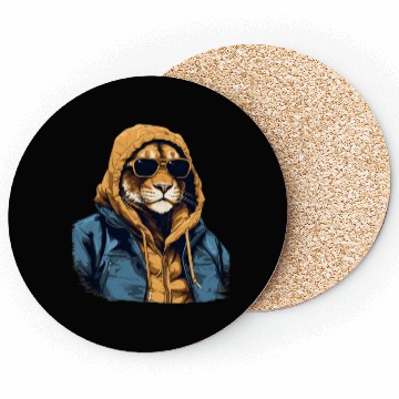 Discover Mountain Lion Street Style | Mountain Lion Lovers Coasters