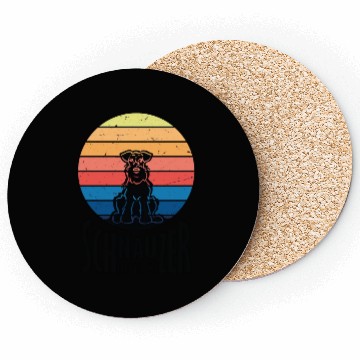 Discover Schnauzer Love Coasters