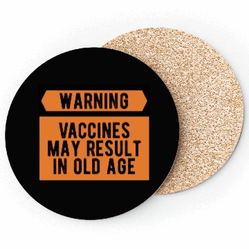 Discover Vaccines Work Funny Sarcastic Medical Science Coasters