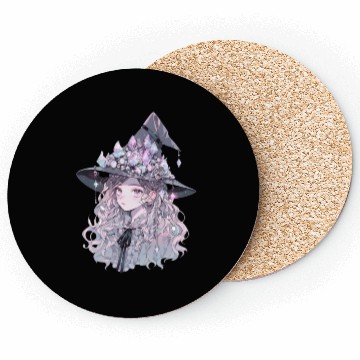 Discover Pastel Goth Crystal Witch Coasters