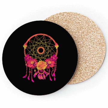 Discover Pretty flowers hippie jewelry gift dream catcher Coasters