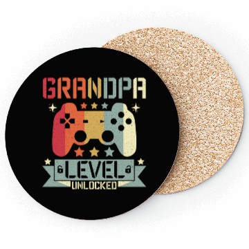 Discover GRANDPA LEVEL UNLOCKED Coasters