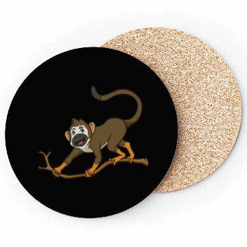 Discover Kawaii Squirrel Monkey Coasters
