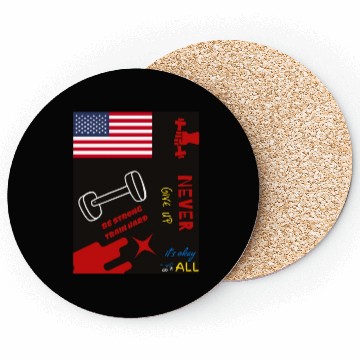 Discover never give up Coasters