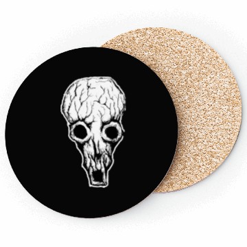 Discover Dazzled Weirdo - Cutout Black - Drawing Style Coasters