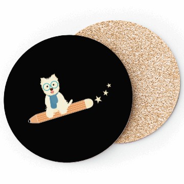 Discover Back To School Student Dog Coasters