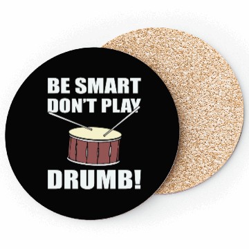 Discover Drummer Puns Drum Player Coasters