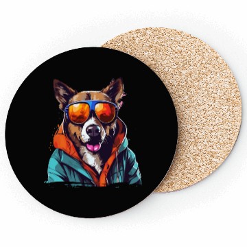Discover Street Style Dog | Dog Lovers Coasters