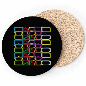 Discover Geometric shapes Coasters