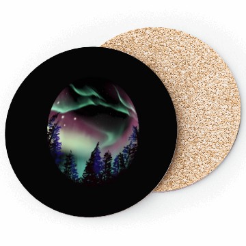 Discover Northern Lights Aurora Borealis For Or Coasters