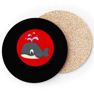 Discover Oh Whale Whale Pun Coasters