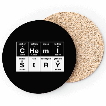 Discover Chemistry Periodic Table Science Teacher Funny Coasters