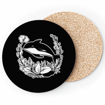 Discover Whale Ocean Marine Coasters