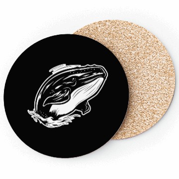 Discover Whale Ocean Marine Coasters