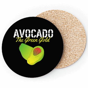 Discover Avocado The Green Gold Coasters