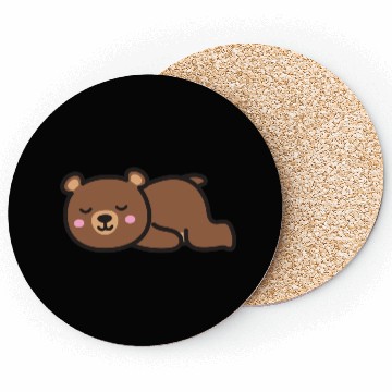 Discover Cute Sleeping Bear Coasters