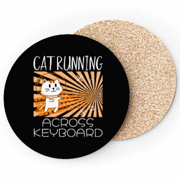 Discover Cat Running Keyboard Across The Space Cat Riding Coasters