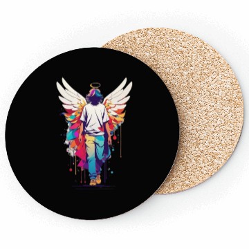 Discover Angel with no face Coasters