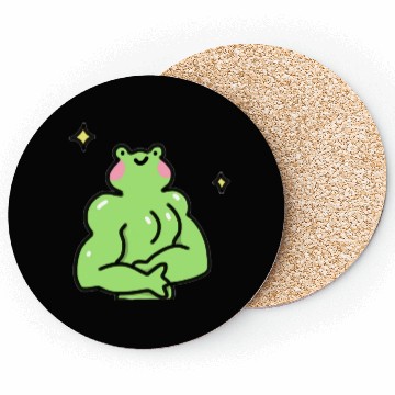 Discover Gym Frog Coasters