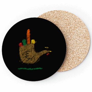Discover Thanksgiving Bird Coasters