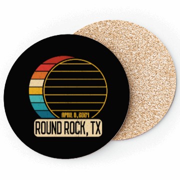 Discover Total Solar Eclipse Texas Round Rock April 28 2024 Coasters