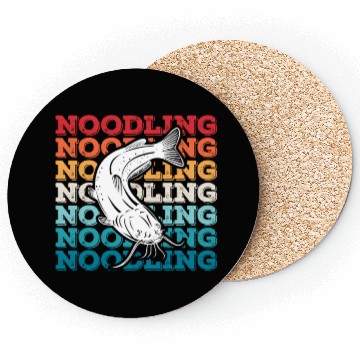 Discover Noodler Catfish Noodling Expert Flathead Fish Coasters