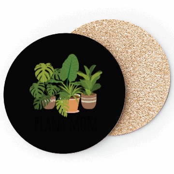 Discover Houseplants Galore Plant Mom Coasters