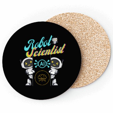 Discover The robot scientist Coasters
