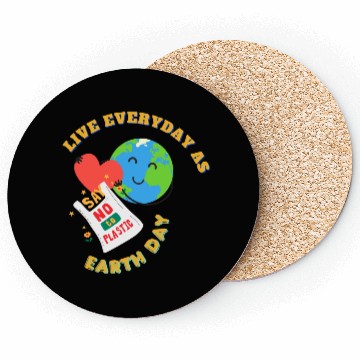 Discover Earth day Coasters
