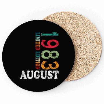 Discover august 1983 Anniversary august 1983 august Coasters
