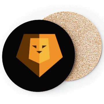 Discover Lion Face Coasters