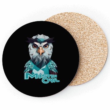 Discover Mister owl origami Coasters
