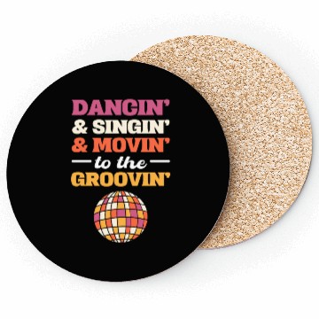 Discover Classic Disco Dance Instructor Coasters