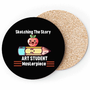 Discover Art Student Masterpiece Coasters